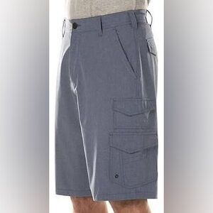 Iron co grey hybrid Cargo Shorts size 40 NWT